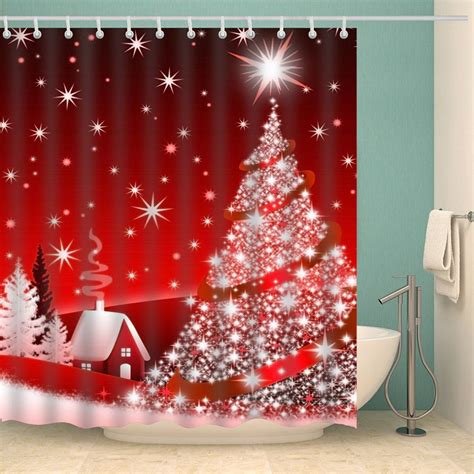 Options 5. . Christmas shower curtain